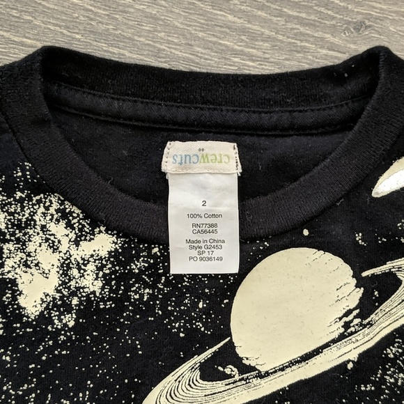 CrewCuts Toddler Space Exploration Long-sleeve Tee - Picture 2 of 3